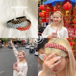 [pmn]Jasmineคาดผมผ้าทอ งานดี พร้อมส่ง!💥มีราคาส่งนะคะ