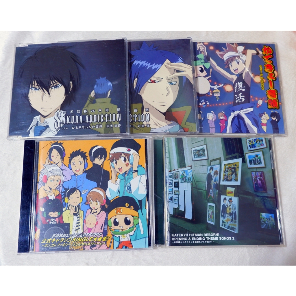 [Update 10/8] 🌟DVD / CD Katekyo Hitman Reborn! ครูพิเศษจอมป่วน รีบอร์น! มีมากกว่าในรูป🌟