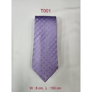 เนคไท ไซส์มาตราฐาน คละสีT001-T009