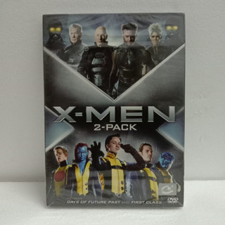 Media Play DVD X-Men: Days Of Future Past + X-Men: First Class/X-เม็น 2-แพ็ค/S15532D (DVD ปกสวม)