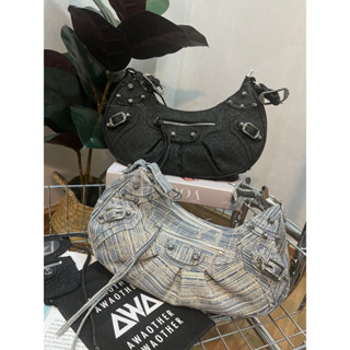 BL DENIM ไซต์ใหญ่ ทีซิปหน้า-หลัง