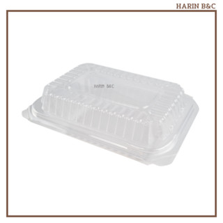 กล่อง PP ฝาพับ 600มล. 1ช่อง (LB601) / 2ช่อง(LB601-2) 50ใบ / disposible Lunch Box 600ml 1 &amp; 2 compartments 50pcs