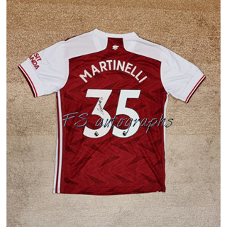 เสื้อเหย้า Arsenal 2020/2021 พร้อมลายเซ็น Gabriel Martinelli