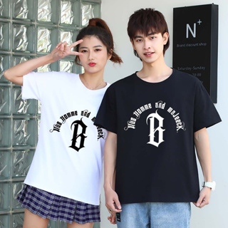 BK-579-SHORT   เสื้อยืดแฟชั่น  เสื้อยืดสกรีนลาย เสื้อยืดคอกลม รุ่นใหม่