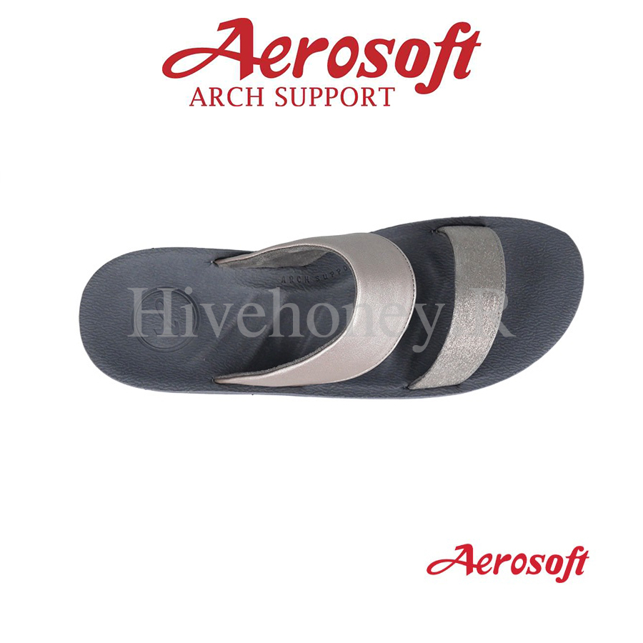 ☁️FW8390☁️ รองเท้าแตะเพื่อสุขภาพ aerosoft arch support(แอโร่ซอฟ)