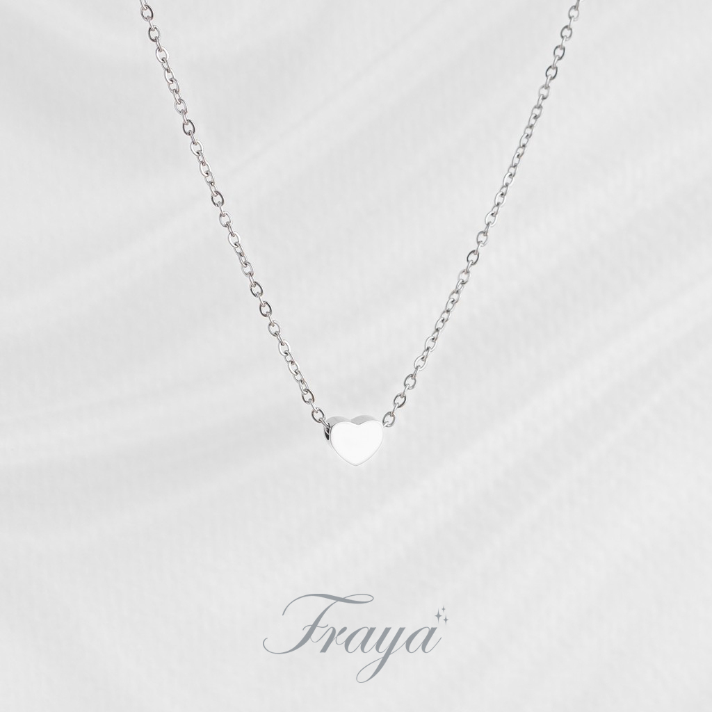Fraya สร้อยคอ โดนสารเคมีได้ ไม่ลอก ไม่ดำ คอลเลคชั่น 4 แบบ ของขวัญ
