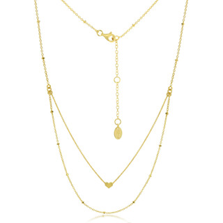 Double Layer Necklace สร้อยคอเลเยอร์ 2ชั้น - Kloves®