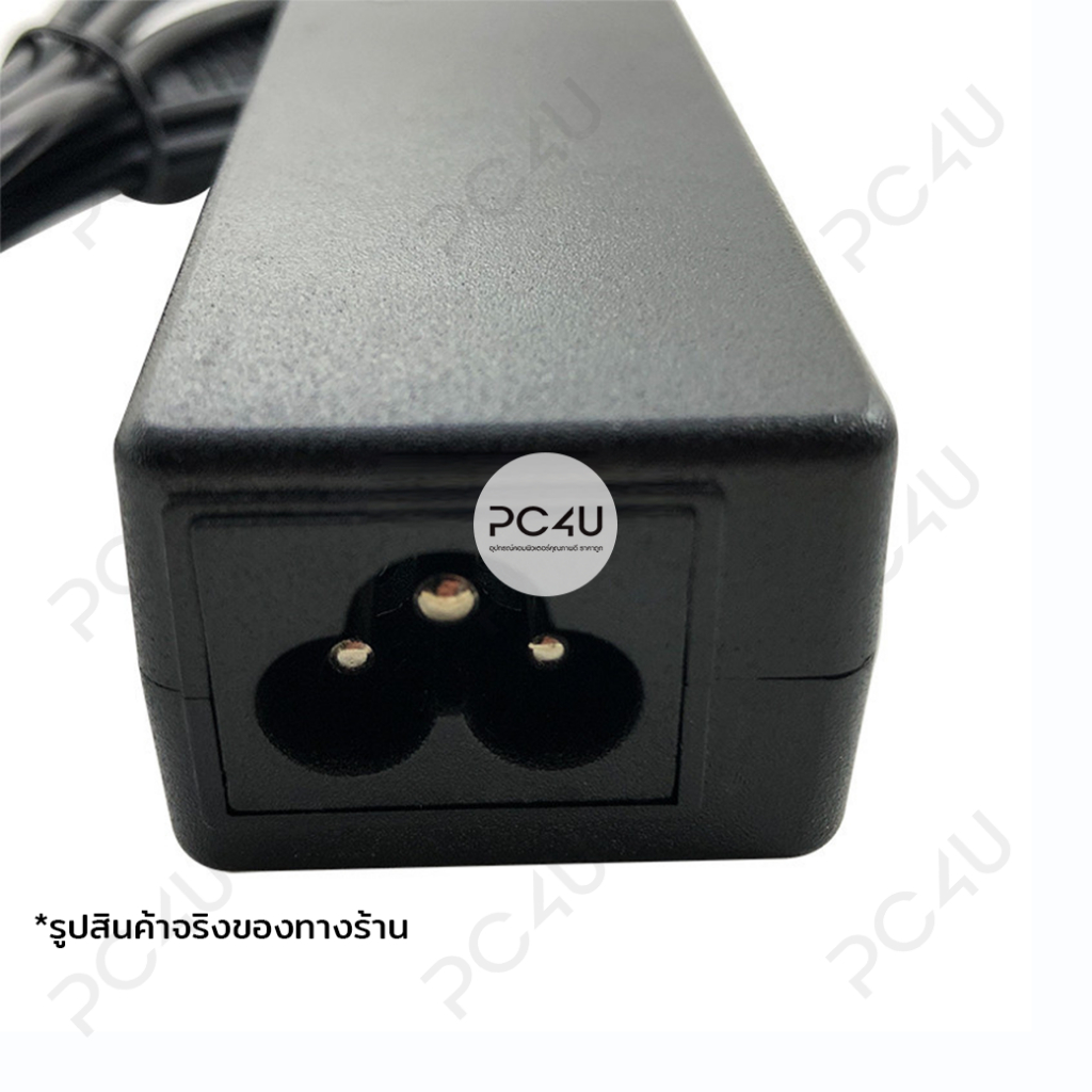 LG (จอ) หัว6.5x4.4mm.19V ใช้ได้ทั้ง2.1A /1.7A /1.6 A /1.3 A /1.2A (พร้อมสาย AC) Adapter Monitor อะแดปเตอร์จอLG Samsung รูปที่ 3