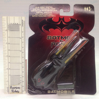 Kenner : Batmobile - Batman &amp; Robin 1997 - Collectible Die-Cast Metal Batmobile - งานแท้ มือ1 ไม่แกะ