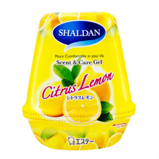 SHALDAN Scent &amp; Care ขนาด 180 กรัม เจลน้ำหอมปรับอากาศ กลิ่น เลมอน