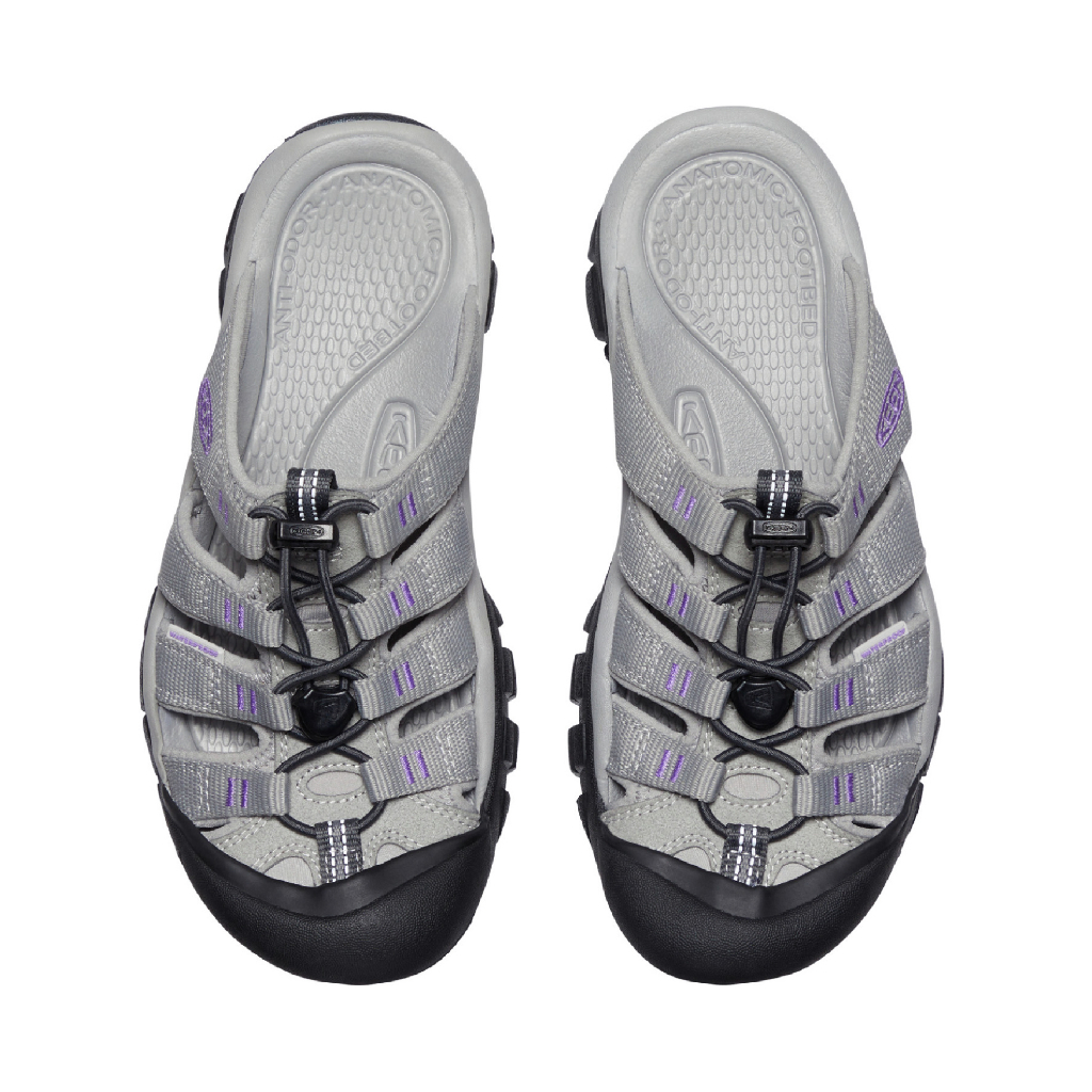 Keen รองเท้าผู้หญิง รุ่น Women’s NEWPORT SLIDE (DRIZZLE/ENGLISH LAVENDER) ราคา ถูกที่สุด ดีลบีเคเค แกลเลอรีภาพที่ 3