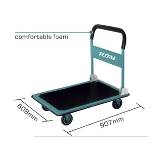 TOTAL รถเข็นแบบพับ (ล้อ 5 inch รับ นน.300Kg) รุ่น THTHP13002