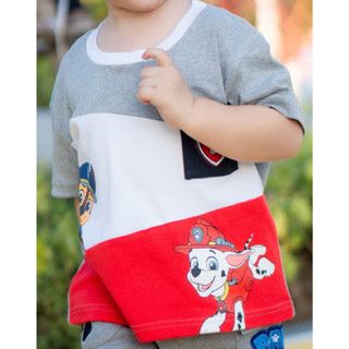 PAW PATROL : PTNYT1019  เสื้อแขนสั้นเด็กลิขสิทธิ์แท้