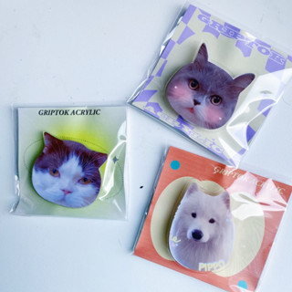 ส่งรูปมาทำได้กริ๊ปต็อก ที่ติดมือถือ แบบอะคริลิค กันน้ำ