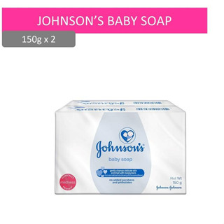 [แพ็ค*2 ก้อน] Johnsons Baby Soap สบู่เด็กจอห์นสัน 150กรัมbyกำตังค์