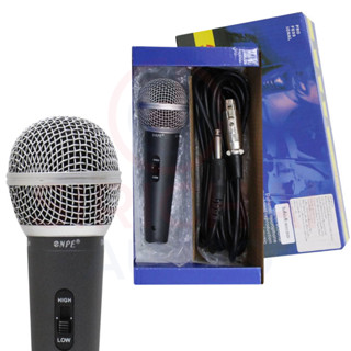 ไมค์ NPE รุ่น DM950LH ไดนามิกไมโครโฟน พร้อมสายไมโครโฟน4.5เมตร Dynamic Microphone DM-950LH