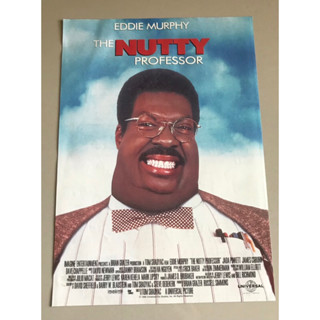 Handbill (แฮนด์บิลล์) หนัง “The Nutty Professor”  ใบปิดไทย จากค่ายวิดีโอ ราคา 129 บาท