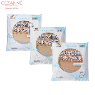 Cezanne UV Clear Face Powder Refill (แป้งคุมมัน)