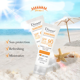 Disaar Sunscreen Oil Free Instant Protection SPF90 PA+++ ครีมกันแดด 40 กรัม