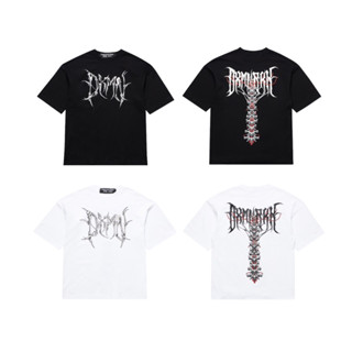 DXMN HARD SPINE TEE (BLK,WHITE)