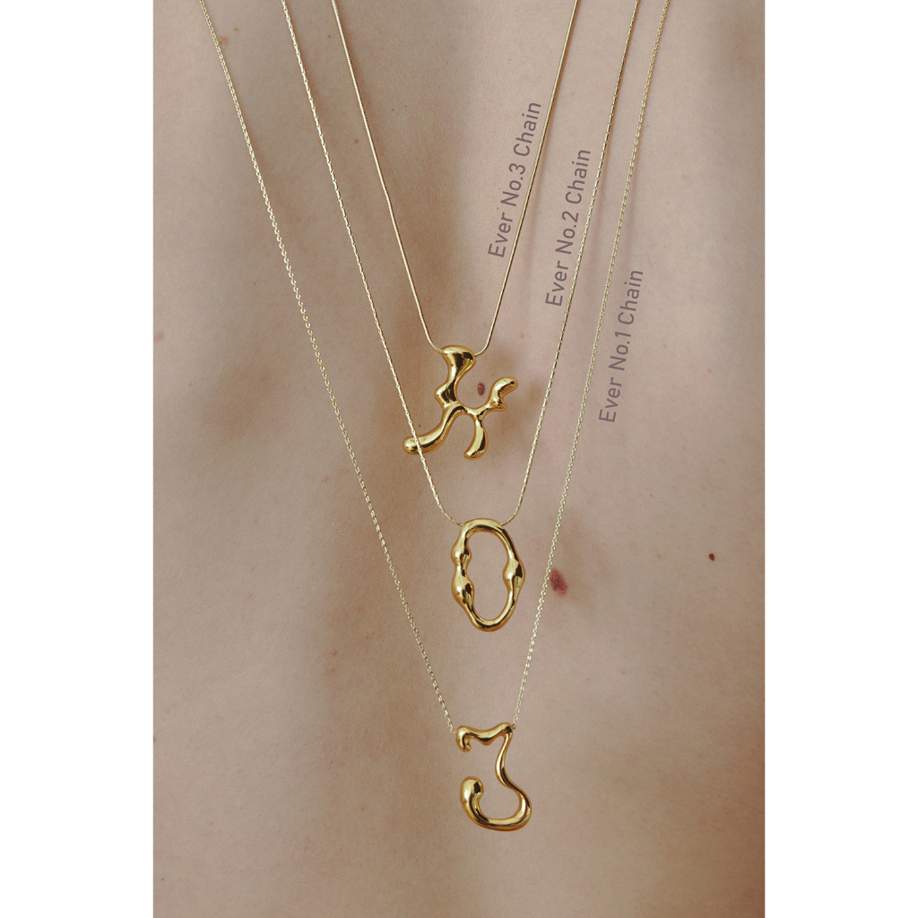 Haus of Jewelry قلادة سلسلة EVER فضة 925 — صورة 5