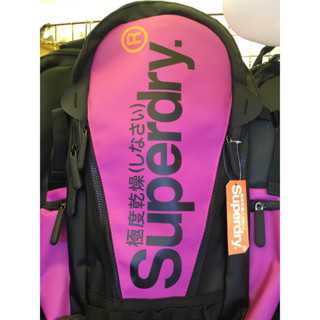 เป้Superdry40L Waterproof(กันน้ำ)2สีดำแดง-ดำล้วน