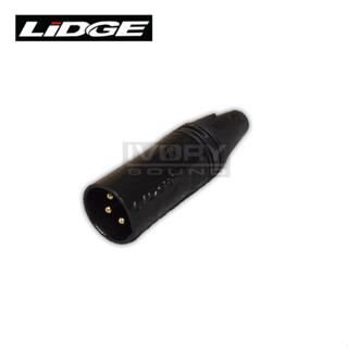 LIDGE YM-002B หัวคอนเนคเตอร์ XLR ตัวผู้