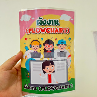 สมุดpop up 3Dเรื่องผังงาน Flowchart