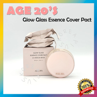 [AGE 20S] Glow Glass Essence Cover Pact SPF50+ PA++++ 12.5g