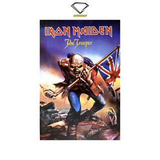 💎Intelligent | โปสเตอร์ IRON MAIDEN | ขนาด 23.5x34.5 นิ้ว | x 1 แผ่น ไอออน เมเดน โปสเตอร์วงดนตรี