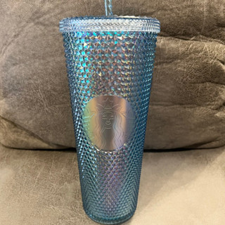 Starbucks Baby Blue Bling Cold Cup 24oz