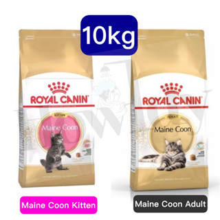 *EXP. FEB - JUN 2024* Royal Canin Maine coon Adult // Maine Coon Kitten อาหารเม็ดแมวเมนคูน ขนาด 10kg.