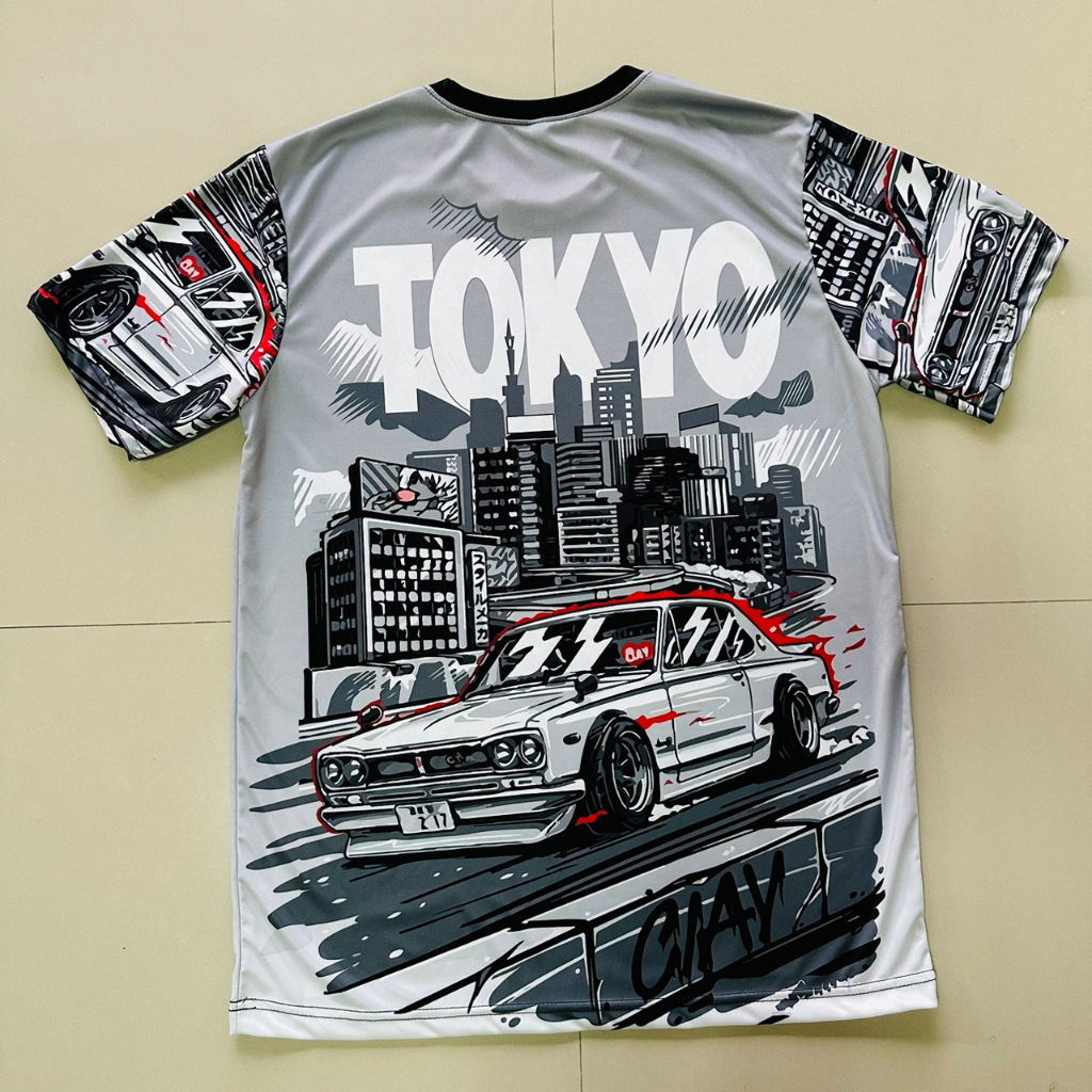 เสื้อยืดลายรถซิ่งสุดคลาสสิคลายใหม่ล่าสุด ราคา ถูกที่สุด ดีลบีเคเค แกลเลอรีภาพที่ 2
