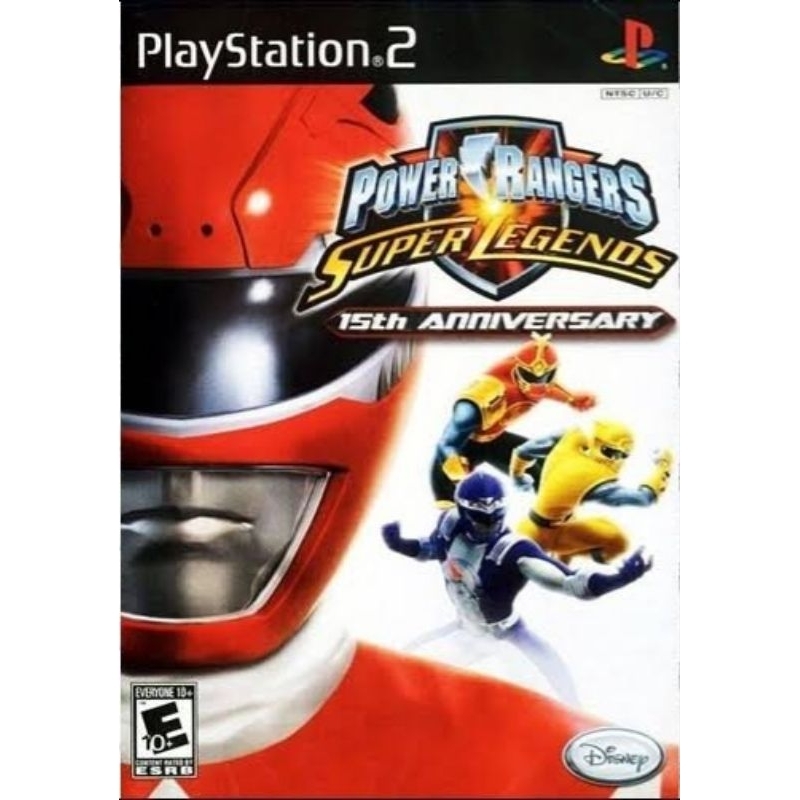 แผ่นเกมส์Ps2 - Power Rangers Super Legends พาวเวอร์เรนเจอร์ตลุยด่าน (ปลายทางได้)✅️