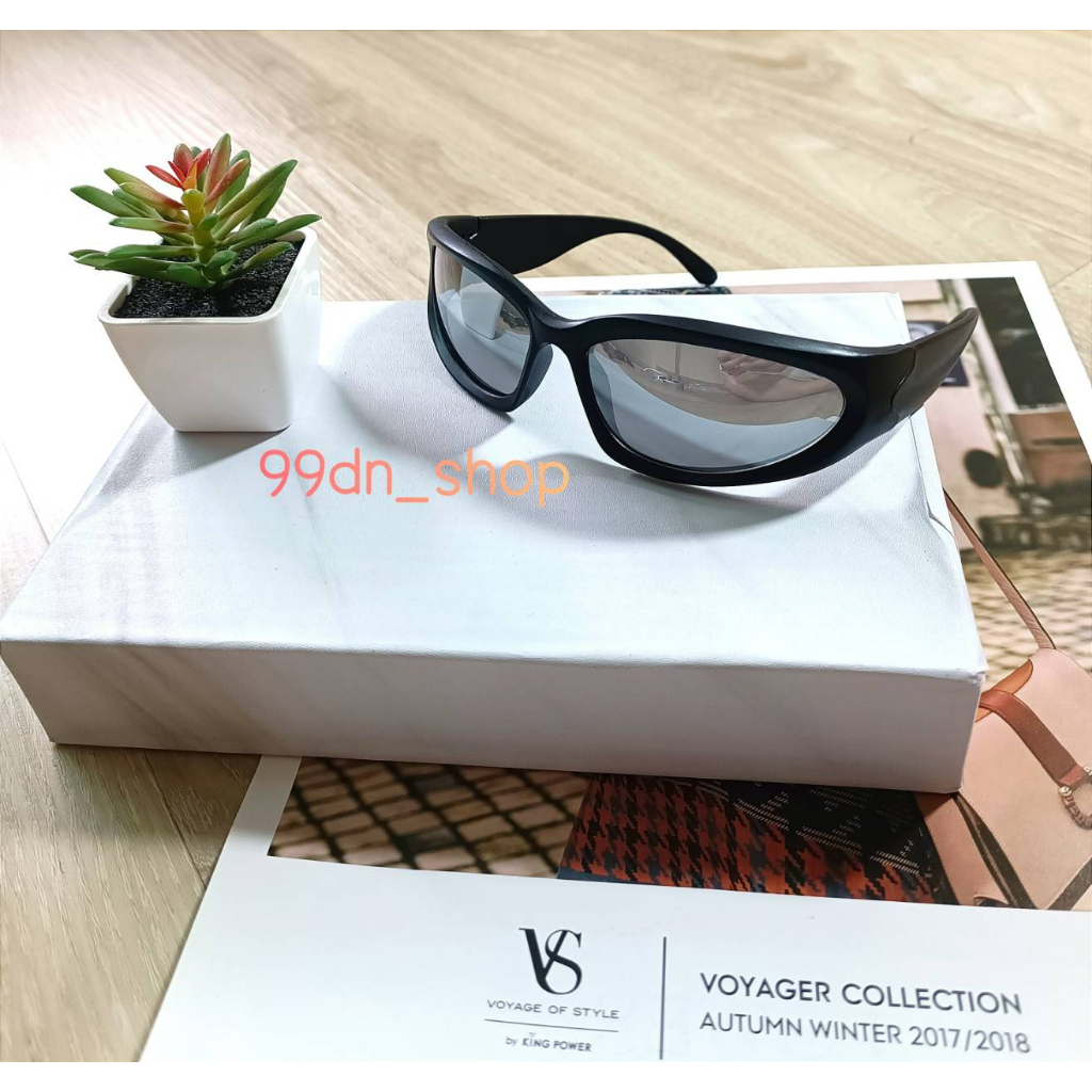 พร้อมส่งจากไทย ✨แว่นกันแดดแฟชั่น ทรงวัยรุ่นอเมริกา แนวสปอร์ต ยอดนิยม สุดฮิต ป้องกันรังสีUV400 รุ่น BLC sport