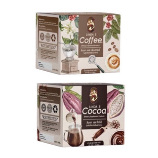 Linda S ลินดา เอส กาแฟลินดา Linda S Coffee ลินดาคอฟฟี่ / Linda S Cocoa โกโก้ลินดา ขนาด 10ซอง