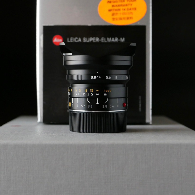( Used!! ) Leica 18 F3.8 Super Elmar ASPH Black &lt; Like New &gt;