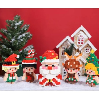 พร้อมส่ง เลโก้ ตัวต่อ คริสต์มาส ซานตาคลอส และ พองเพื่อน Christmas Santa Claus เลโก้ นาโน