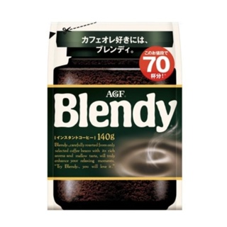 AGF Blendy Coffee Japan  สีเขียว กาแฟญี่ปุ่น140g. หมดธค23