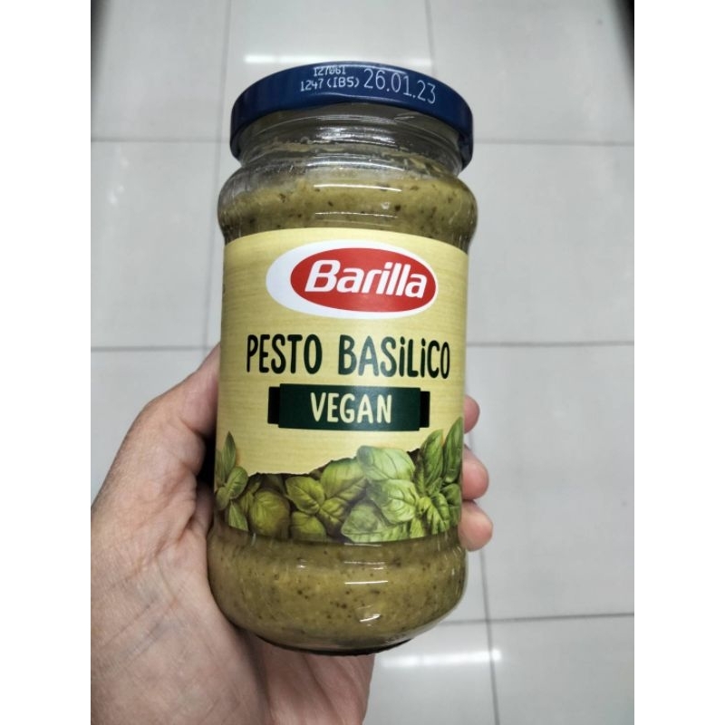Barilla  Pesto Basilico Vegan ซอสเพสโต้ ราดพาสต้า 195g ราคาสุดฟิน