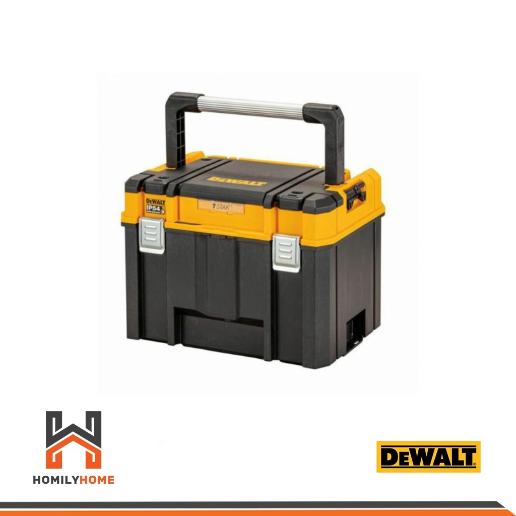 DEWALT กล่องเครื่องมือ TSTAK รุ่น DWST83343-1 กล่องเก็บเครื่องมือ กล่องอเนกประสงค์ B 3253561833434
