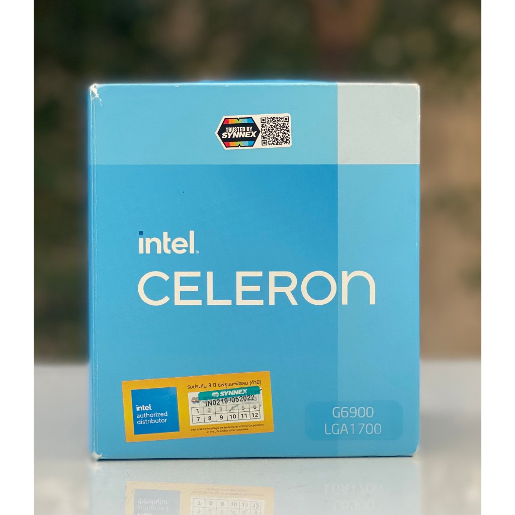 CPU (ซีพียู) INTEL CELERON G6900 3.4 GHz (SOCKET LGA 1700)