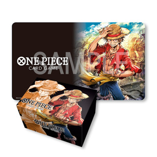 ONE PIECE CARD GAME Playmat and Storage Box Set Championship **No Promo Card**