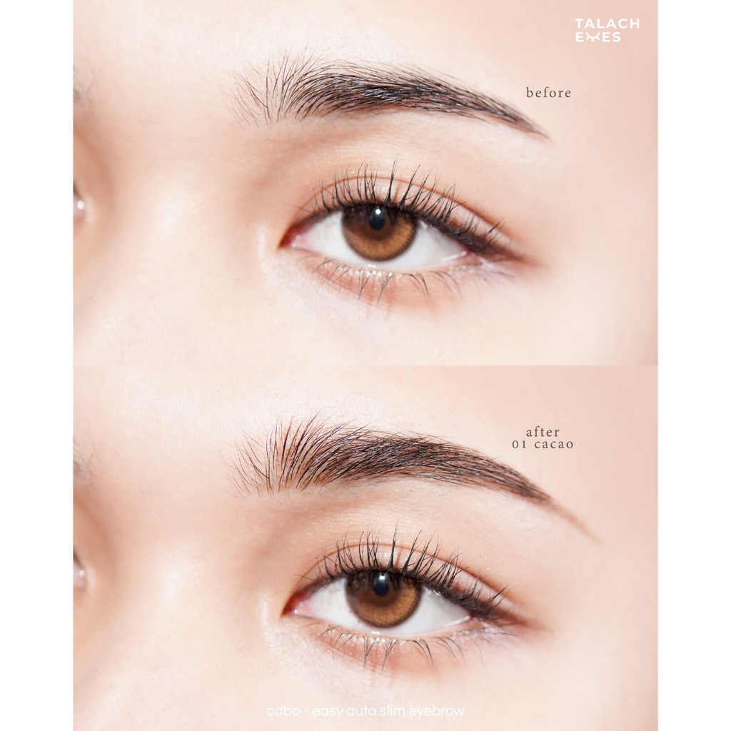 โอดีบีโอ ดินสอเขียนคิ้ว OD781 ที่เขียนคิ้ว แบบออโต้ สลิม 0.1g odbo Wow Brow Easy Auto Slim Eyebrow รูปที่ 6
