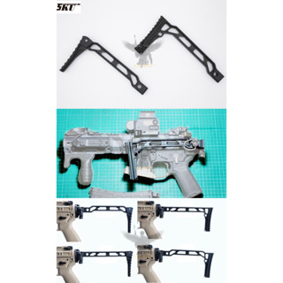 พานท้าย 5KU ยี่ห้อ JMac รุ่น 1913 Folding Mech (Sig Sauer MPX,MPC,CZ Scorpion EVO3)  ● มี2แบบให้เลือก 1. รุ่