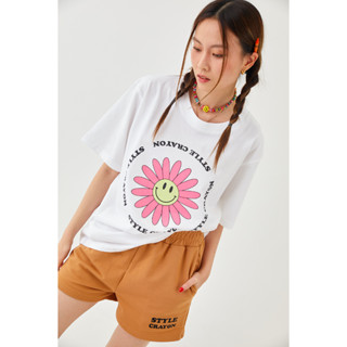 STYLE CRAYON - DAISY TEE เสื้อยืดคอกลม สกรีนลาย