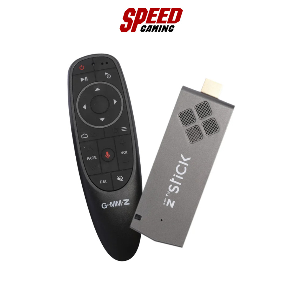 GMM-Z-TV-STICK Android 9.0/Amlogic ARM Cortex-A53/RAM : 1GB/รองรับ 4K/USB 2.0 x 2 Port/Gray/ black/1