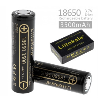 [แบตเตอรี่] Original LiitoKala Lii 35A 3.7V 18650 3500MAh 35A แบตเตอรี่ชาร์จ