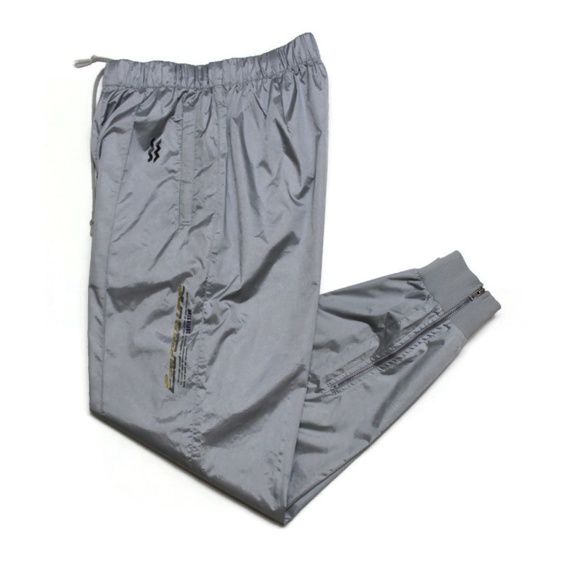 กางเกงวอร์มผ้าร่ม Super Star Mizuno ของแท้ เอว 25-34" ผ้าสะท้อนน้ำ กางเกงผ้าร่ม กางเกงเดินป่า มือสอง