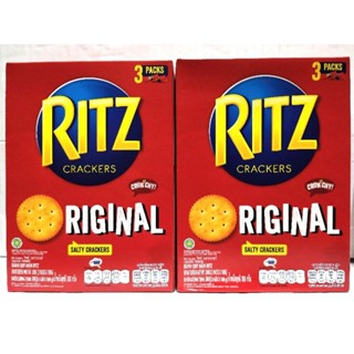 Ritz Crackers ริทซ์ แครกเกอร์ ริทซ์รสดั้งเดิม 300 กรัม